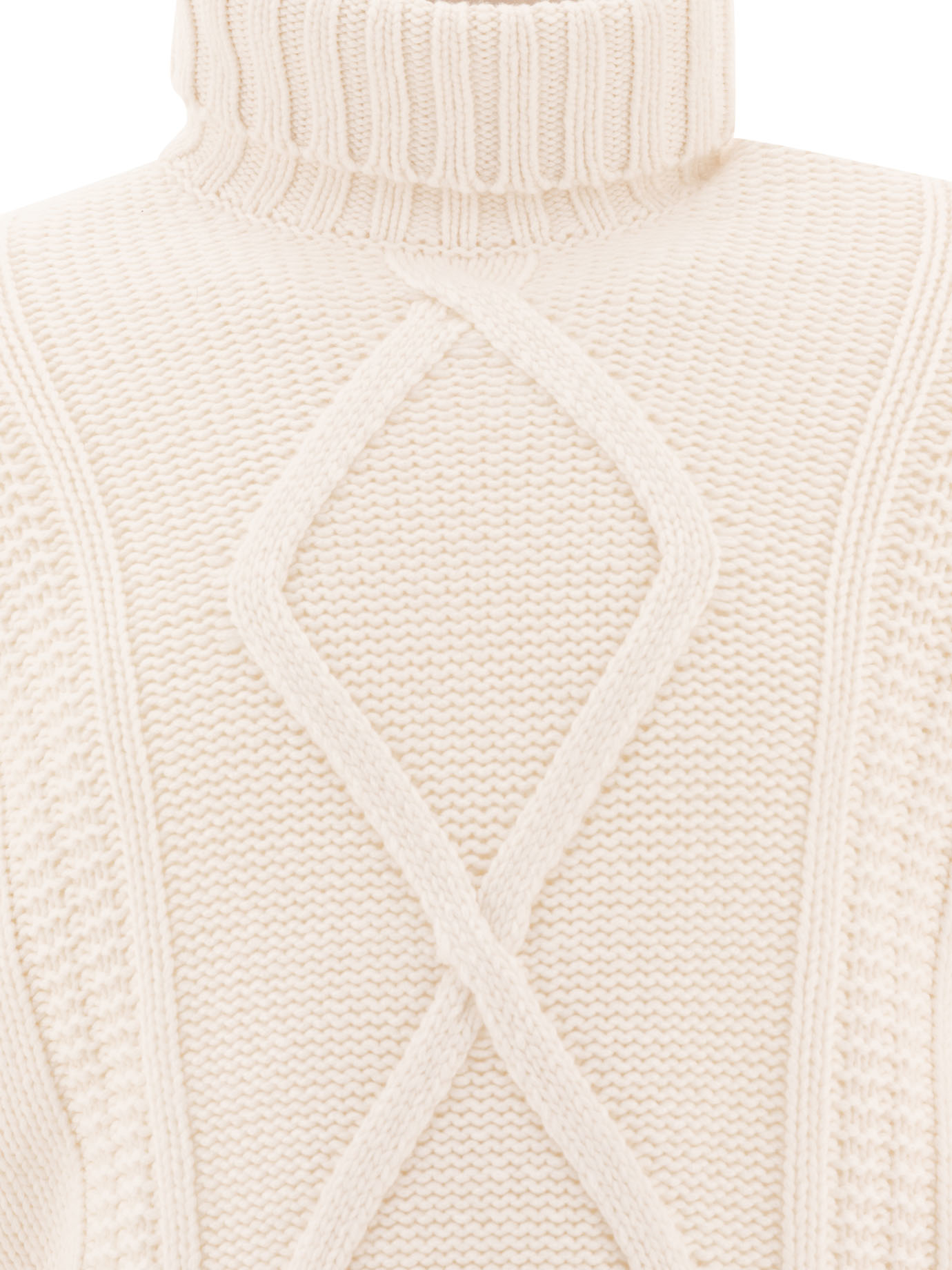 BRUNELLO CUCINELLI White Turtleneck sweater